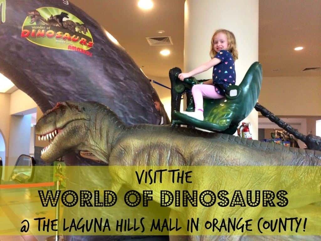 Get $5 Tickets to visit The World of Dinosaurs at The Laguna Hills Mall now through the end of 2015!