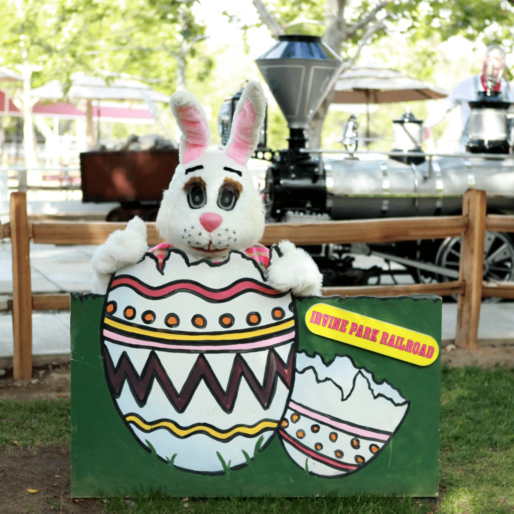Are you looking for a fun Easter outing for the entire family? Then take them to the Irvine Park Railroad's annual Easter Eggstravagnza on March 25 through April 15 in Orange, California!