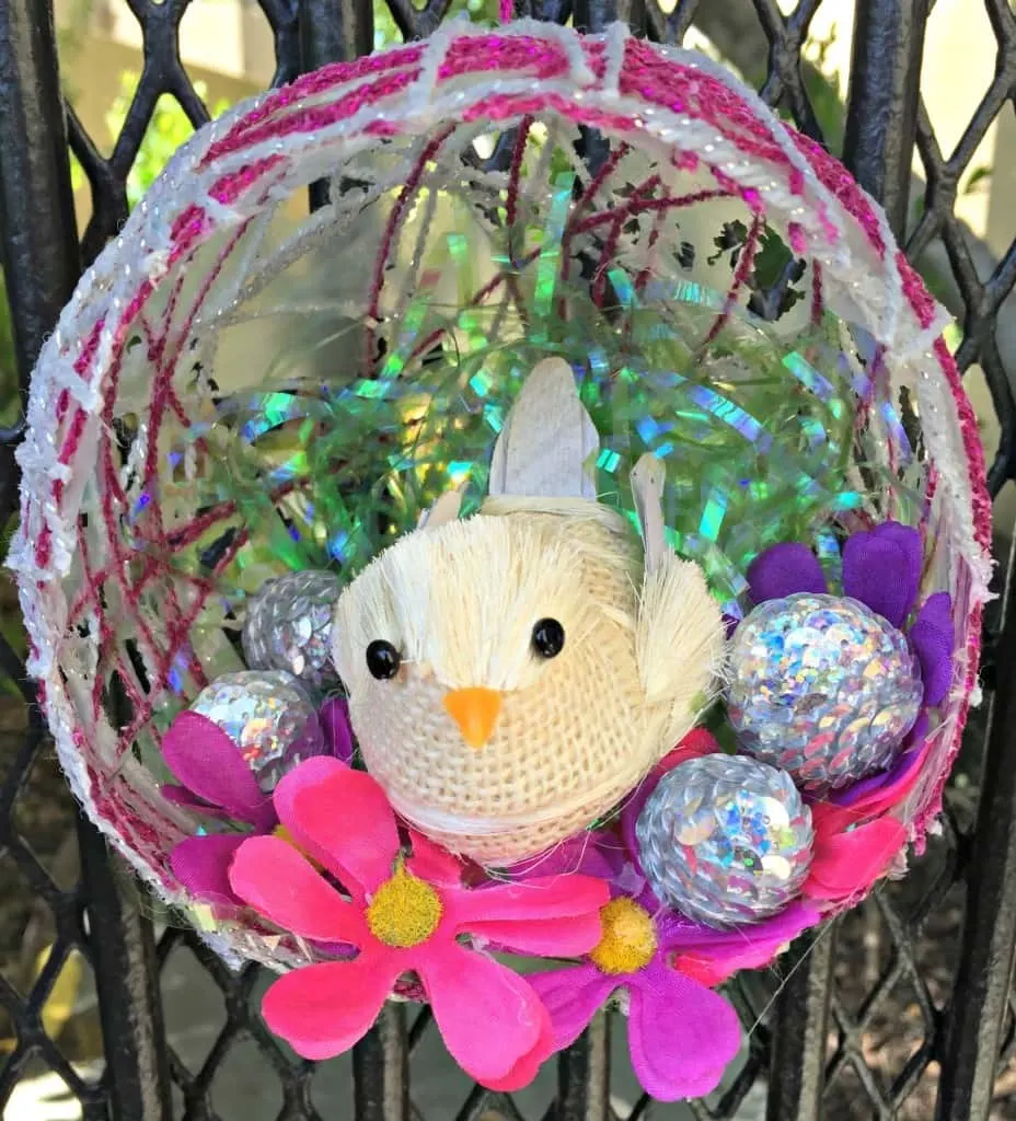 Easy Yarn Easter Egg Tutorial
