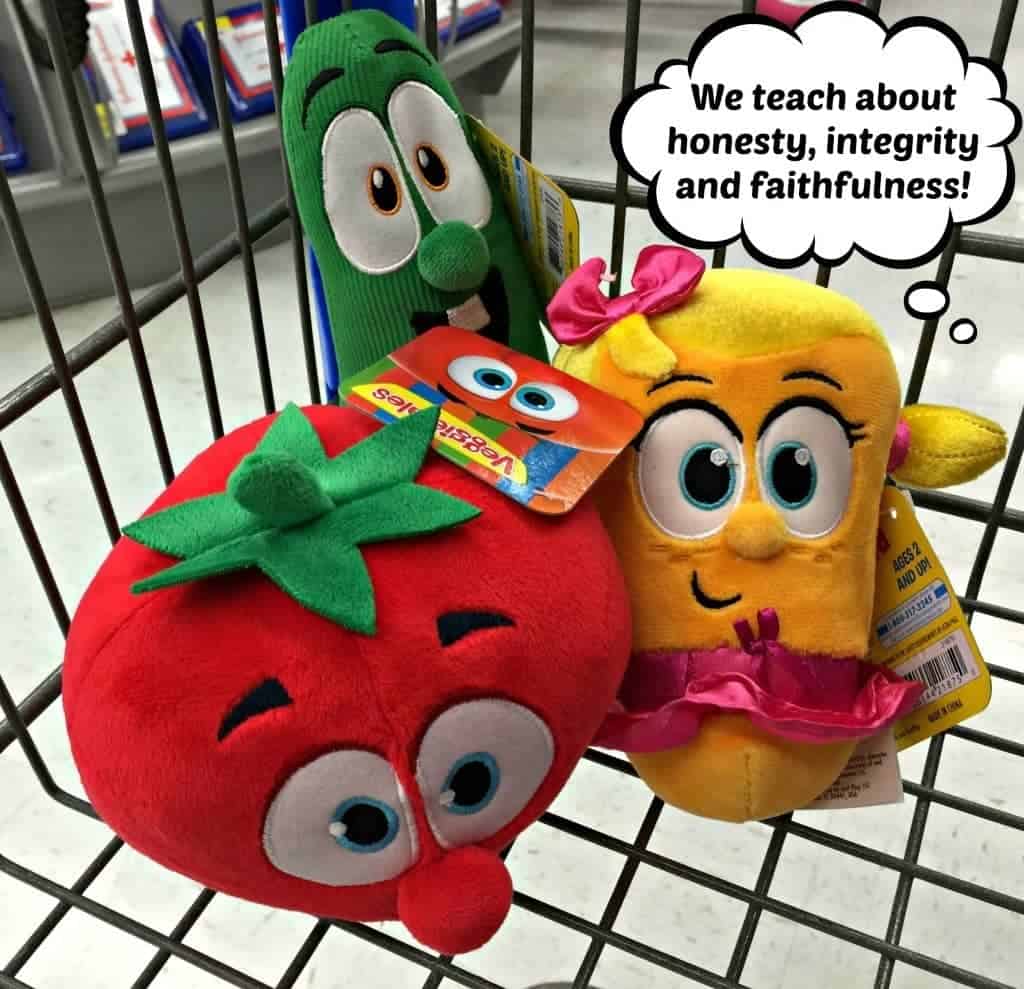 VeggieTales character-based toys teach children valuable lessons such as honesty, integrity and faithfulness!