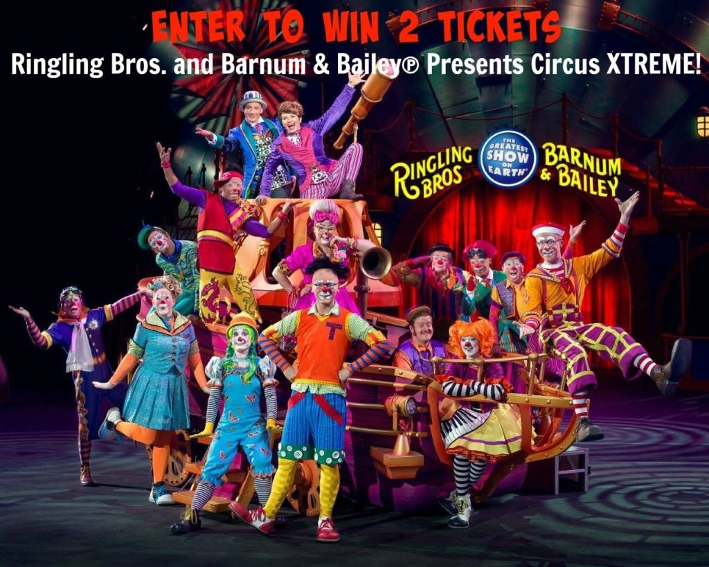 Win 2 Tickets to see Ringling Bros. and Barnum & Bailey® Presents Circus XTREME!