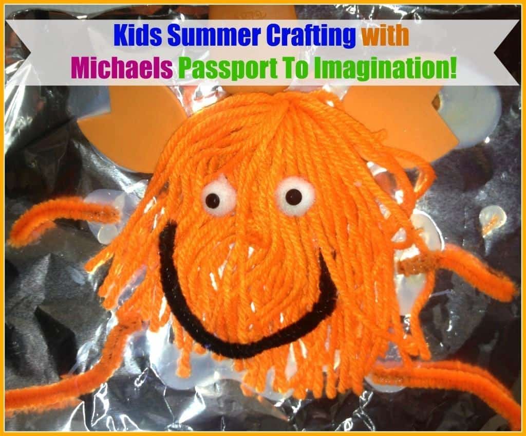 Michaels stores are making it so easy for parents and kids to get crafting this summer with their Passport to Imagination classes.  Kids will have a chance to take a road this summer at classes being held on Mondays, Wednesdays, and Fridays from June 15 - July 31.  Each week a different road trip will be explored while kids enjoy doing a large variety of craft projects.