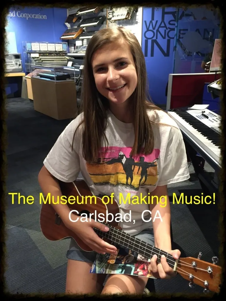 The Museum of Making Music in Carlsbad, California offers field trips and tours for ages preschool - adults. The price is $8 for adults / $5 for kids.