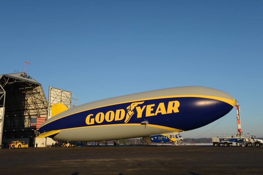 Get free tickets to take a ground tour of the Goodyear Blimp on March 5 from 10 am - 5 pm in Carson, California.