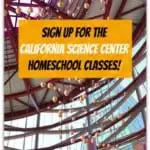 The California Science Center strives to provide homeschool students with opportunities to explore science in fun and unique ways. The Center offers programs for both individual homeschool students and large groups. On select days throughout the school year, the Center invites homeschool students to visit on Homeschool Days and explore a variety of science concepts. Each day the Center features age-appropriate activities that are held in their educational classrooms and the Big Lab. Classes are offered for students based on the following age ranges: 5-6, 7-8, 9-10, 11-12, 13-16. Sessions in the morning run from 9:30 am to 12:00 pm and session in the afternoon are from 1:00 pm to 3:30 pm. The price per session is $25 for members / $30 for non-members.
