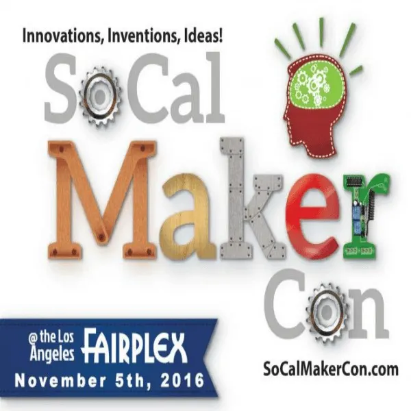Does your child love science and technology? Then take them to the annual SoCal Maker Convention on Nov. 5 in Pomona! Here kids can make a boba balancer, interact with dinosaurs from Dino Encounters, take a coding class and learn how animated movies are made. All hands on activities are make and take projects! Get free admission tickets for schools and clubs.