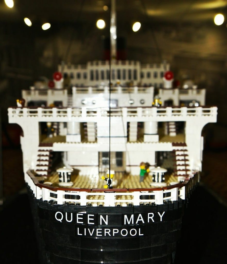 A Picture & Video Tour of The New Queen Mary LEGO Exhibit in Long Beach!