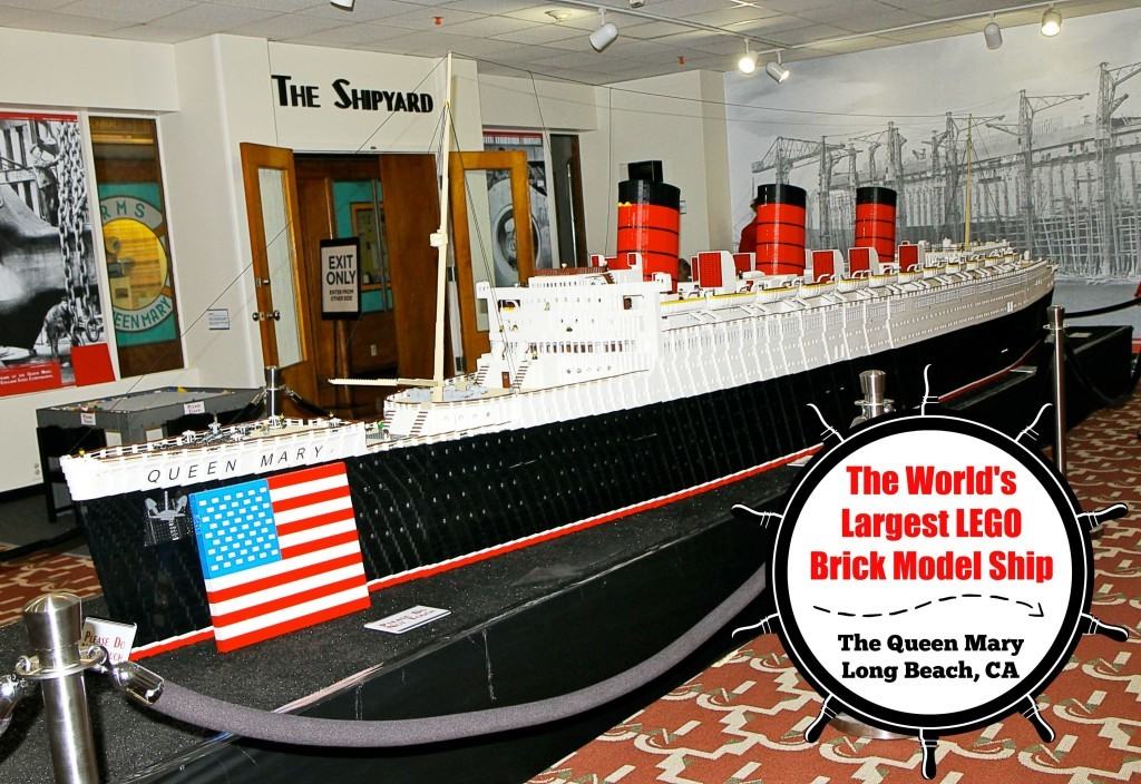 A Picture & Video Tour of The New Queen Mary LEGO Exhibit in Long Beach!