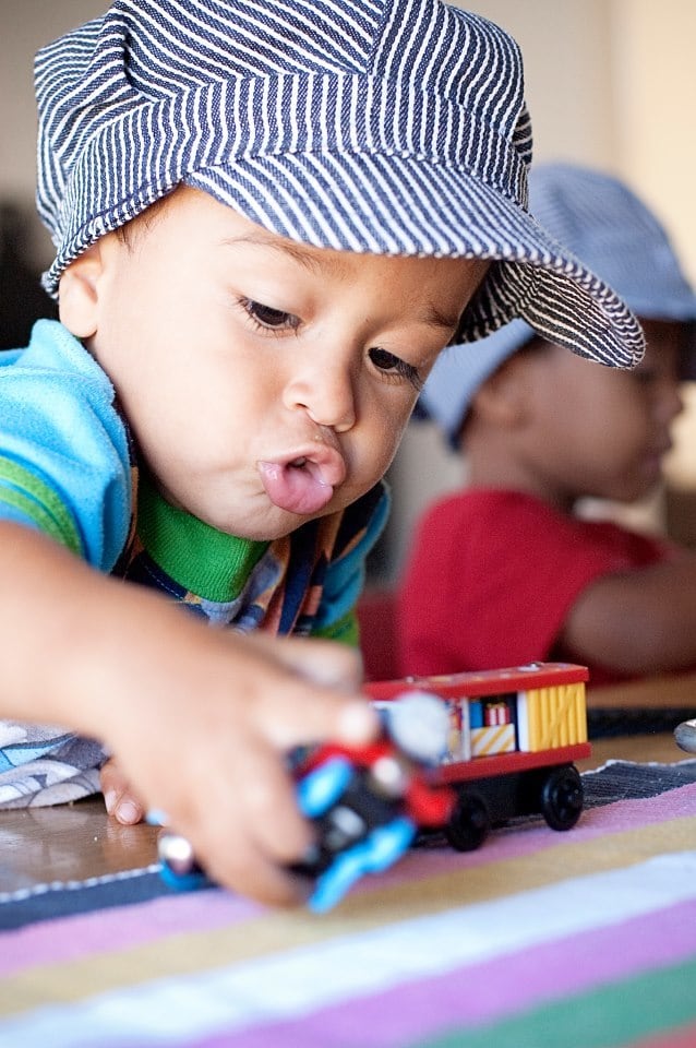 Giveaway to Thomas & Friends at Orange Empire Railway Museum in Perris, California