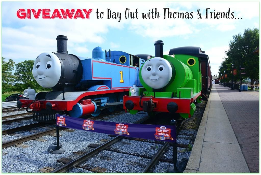 Giveaway to Thomas & Friends at Orange Empire Railway Museum in Perris, California