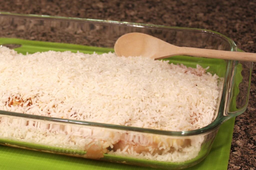 Minute Rice Chicken Rice Casserole Dish
