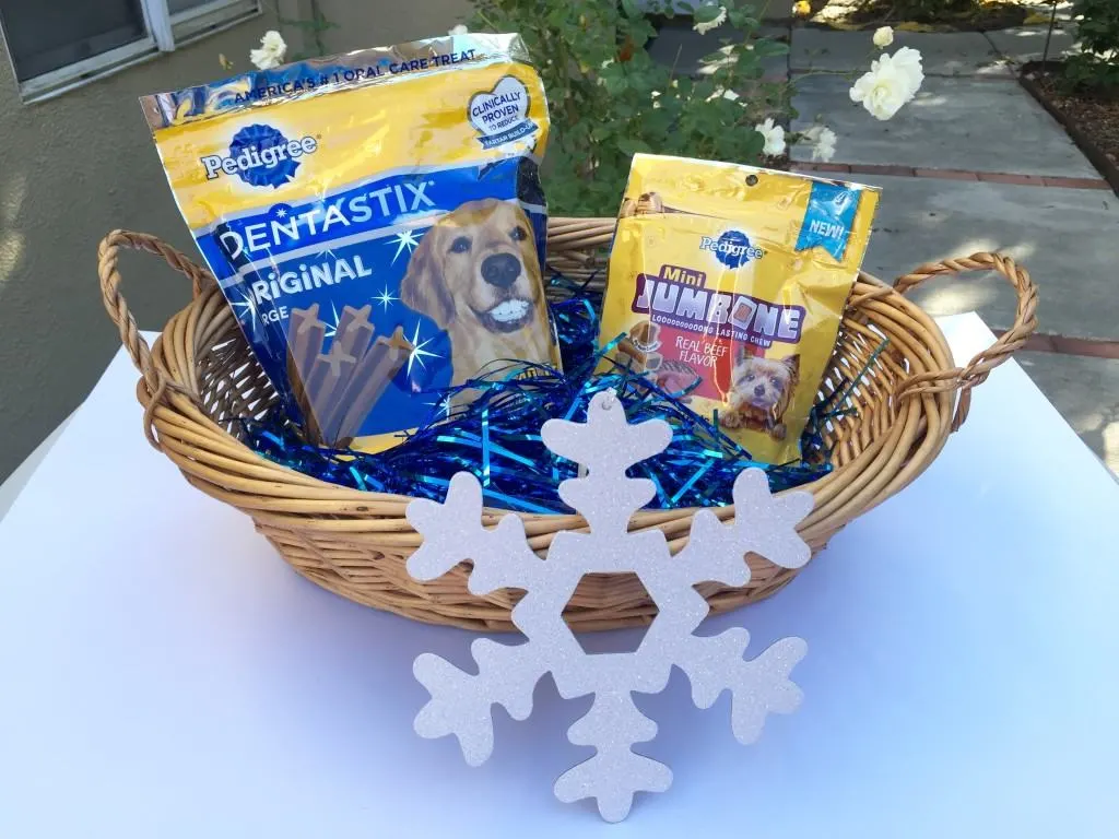 Holiday Dog Grooming Gift Basket Step-by-Step Tutorial with Pictures