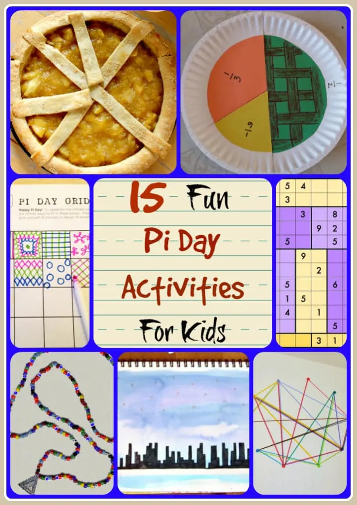 15 Fun Pi Day Activities for Kids provide some truly amazing and fun ways to learn all about the magical and mathematical concept of Pi.