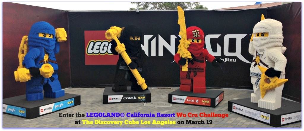 LEGOLAND® California Resort Brings Wu Cru Challenge to Discovery Cube LA on March 19