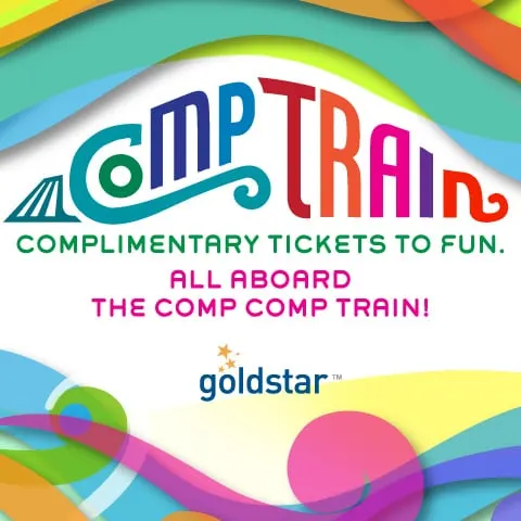 Goldstar is currently offering free event tickets to several local venues throughout Southern California. Get them while you can!