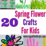 Spring is a wonderful time to craft with kids! Check out these 20 Spring Flower Crafts for Kids that are perfect for children of all ages.