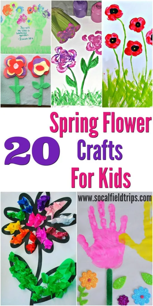 Flower Crafts Kids