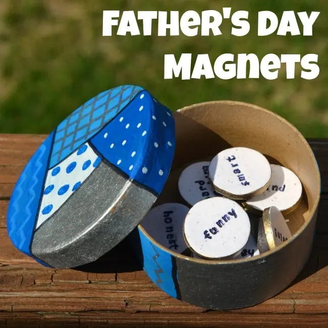 Are you looking for a homemade present for Father's Day that kids can make? Make one of these 25 Father's Day Crafts for Kids! Perfect for preschoolers and elementary school children to make for their dads and grandfathers.