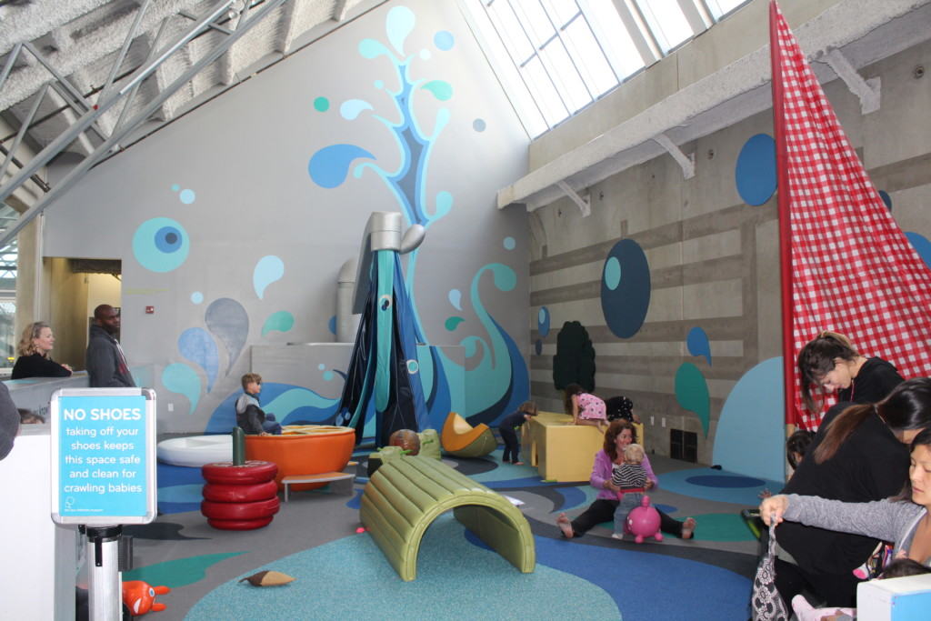 The New Children’s Museum in San Diego has a mission is to stimulate imagination, creativity and critical thinking in children and families through inventive and engaging experiences with contemporary art that you can see all around you.