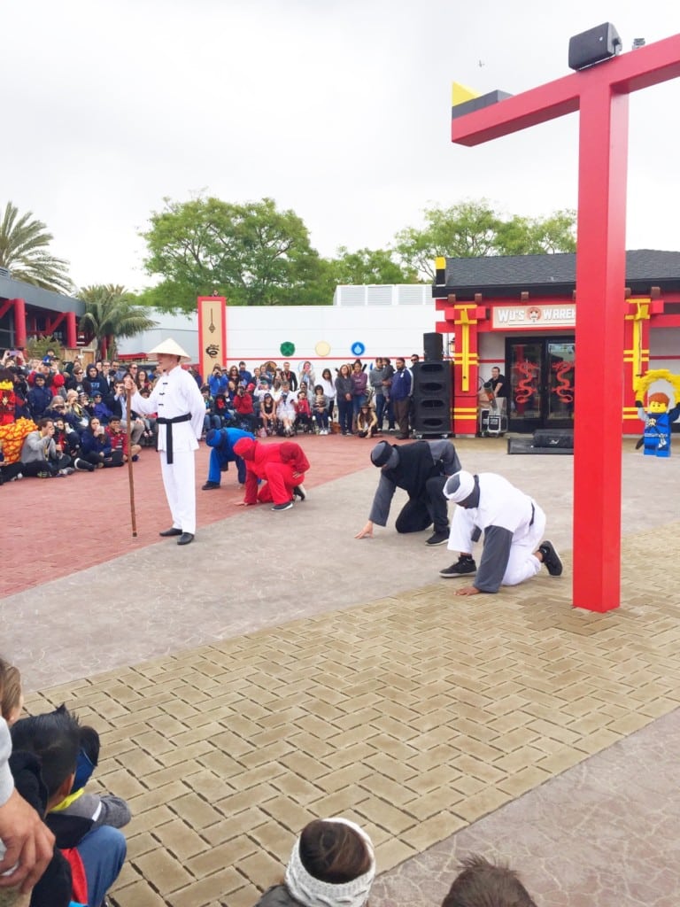 During NINJAGO The Ride at LEGOLAND California, guests officially train like a ninja and experience the new interactive 4D ride, which is the first in North America to enable guests to control the outcome of their adventure just by using their hands.