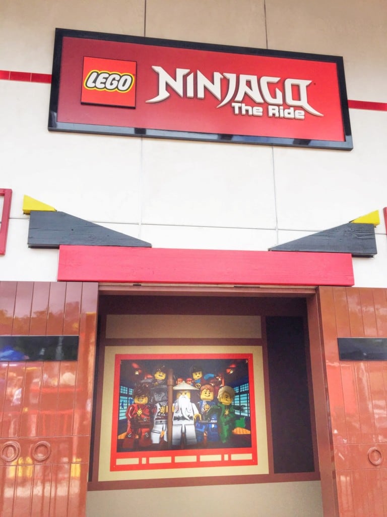 During NINJAGO The Ride at LEGOLAND California, guests officially train like a ninja and experience the new interactive 4D ride, which is the first in North America to enable guests to control the outcome of their adventure just by using their hands.