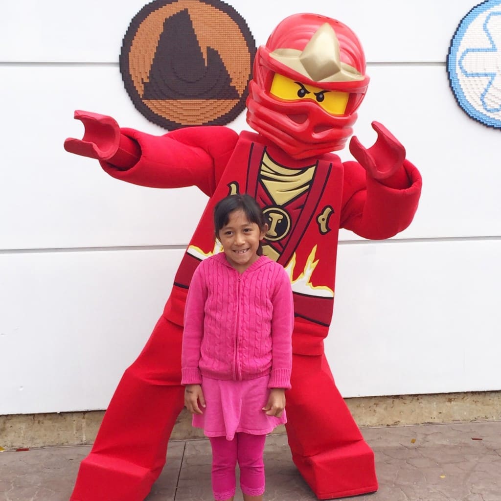 During NINJAGO The Ride at LEGOLAND California, guests officially train like a ninja and experience the new interactive 4D ride, which is the first in North America to enable guests to control the outcome of their adventure just by using their hands.