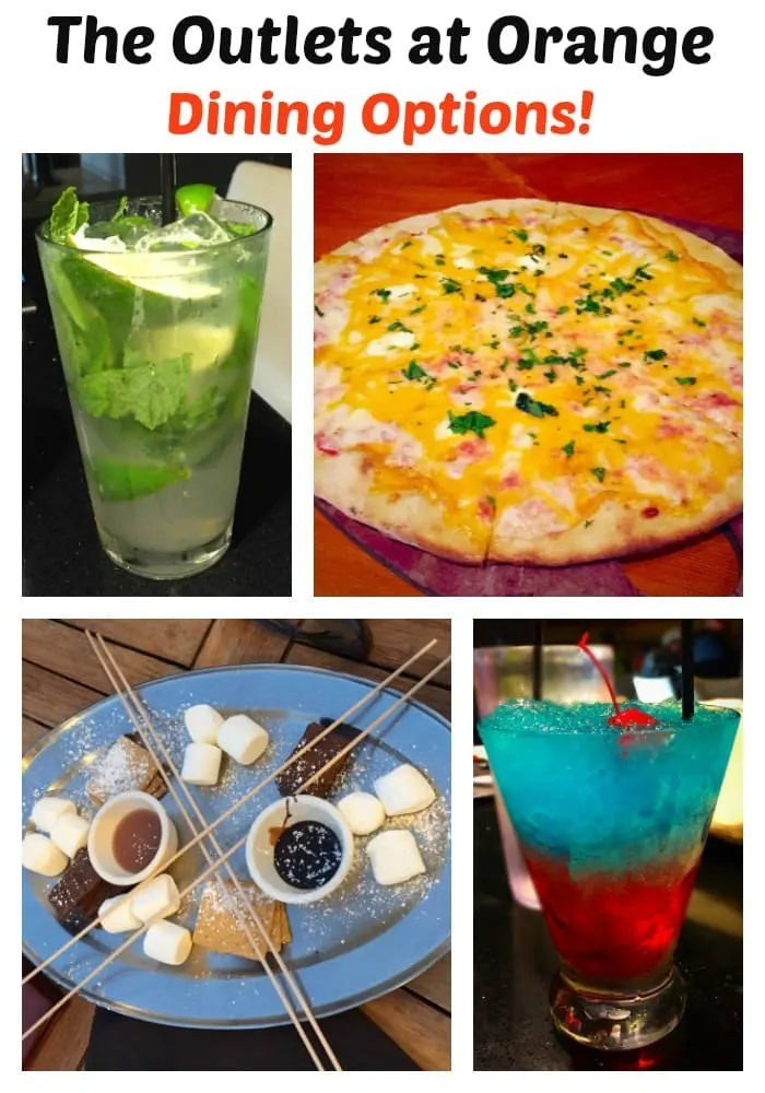 The Outlets at Orange is on The City Drive just off the I-5 in Orange, California. In addition to fabulous shopping, this beautiful open-air center also offers fun and entertainment for the entire family with over 25 incredible restaurants & cafes, plus an indoor Vans SkatePark, Dave & Buster's, Lucky Strike Bowling, Burke Williams Day Spa and a huge AMC 30 movie theatre with IMAX.