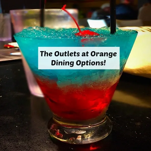 The Outlets of Orange Dining Options