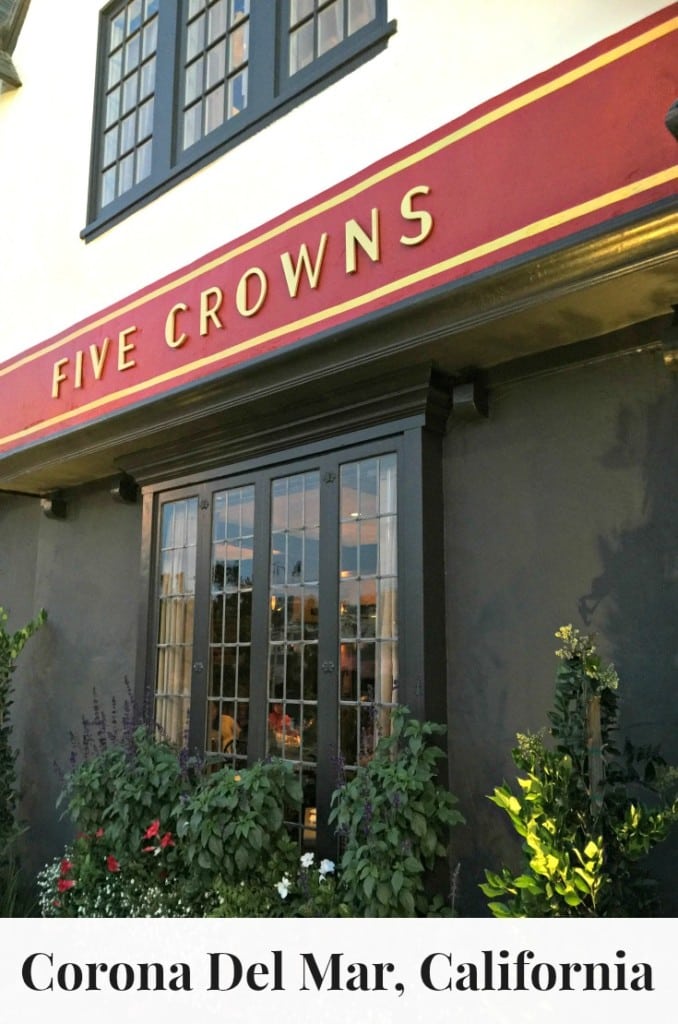 Corona del Mar's Five Crowns restaurant has unveiled its royal