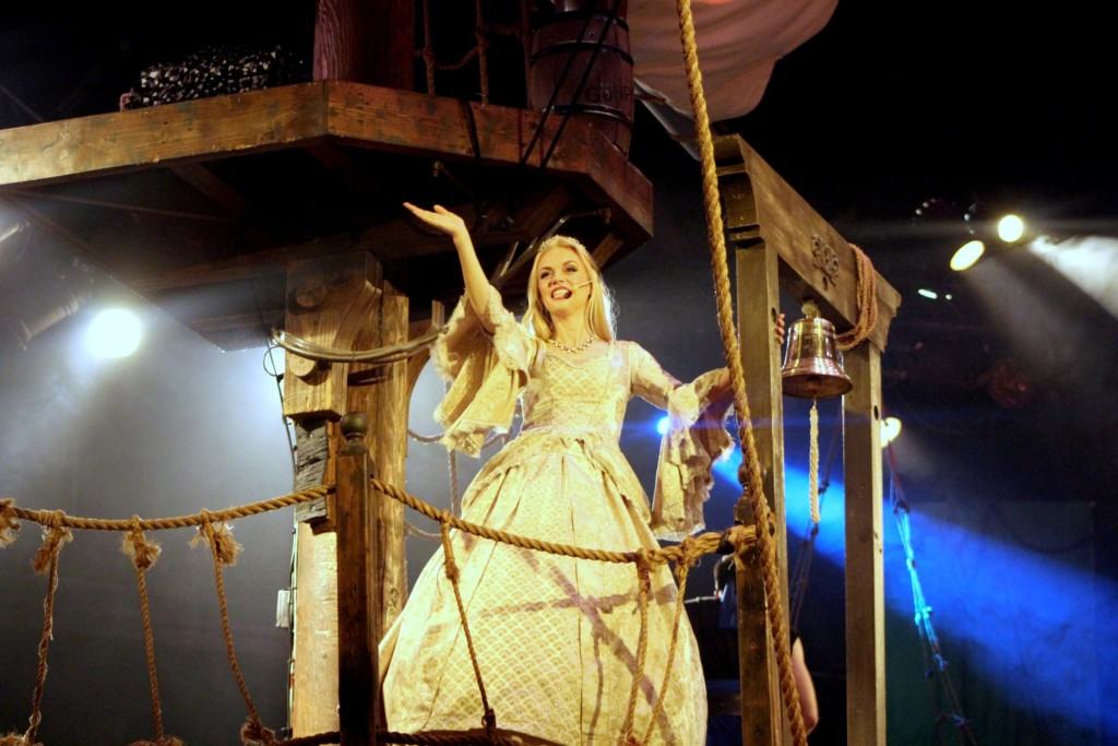 Are you planning a vacation to Southern California? Then you will want to visit Pirate's Dinner Adventure in Buena Park where diners enjoy dinner and a show with an 18th-century ship replica as the stage. The show is appropriate for all ages!