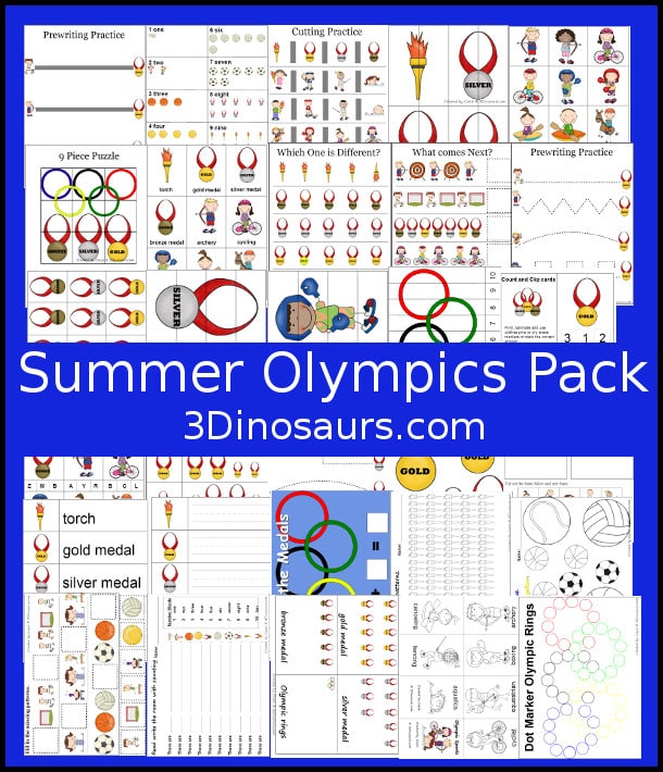 Get your children interested and involved in this year's Olympics by having them make one of these 25 Olympic Crafts, Activities and Treats for Kids!