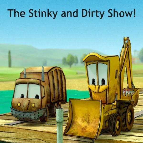 Are you looking for a new television show to watch with your kids? Then check out all new The Stinky and Dirty Show on Amazon Video!