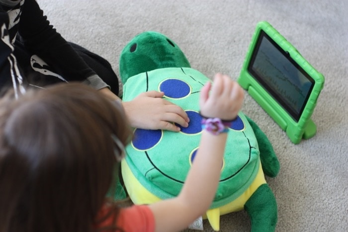 While the Zyrobotics Zumo Learning System may look like a regular plush toy to some, it actually hides an ingenious interactive learning tool for children ages three to seven years old.