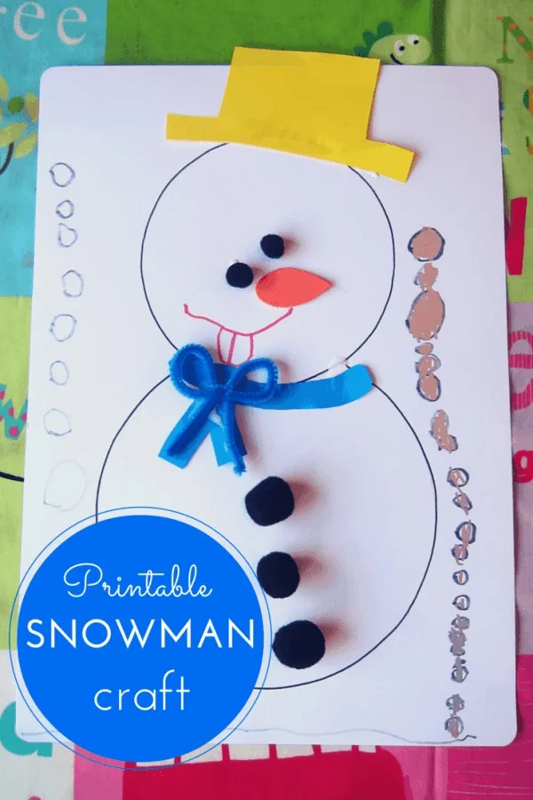 Check out these 15 Easy Snowman Crafts for Kids! They are perfect for children for all ages, including preschoolers and day care providers.