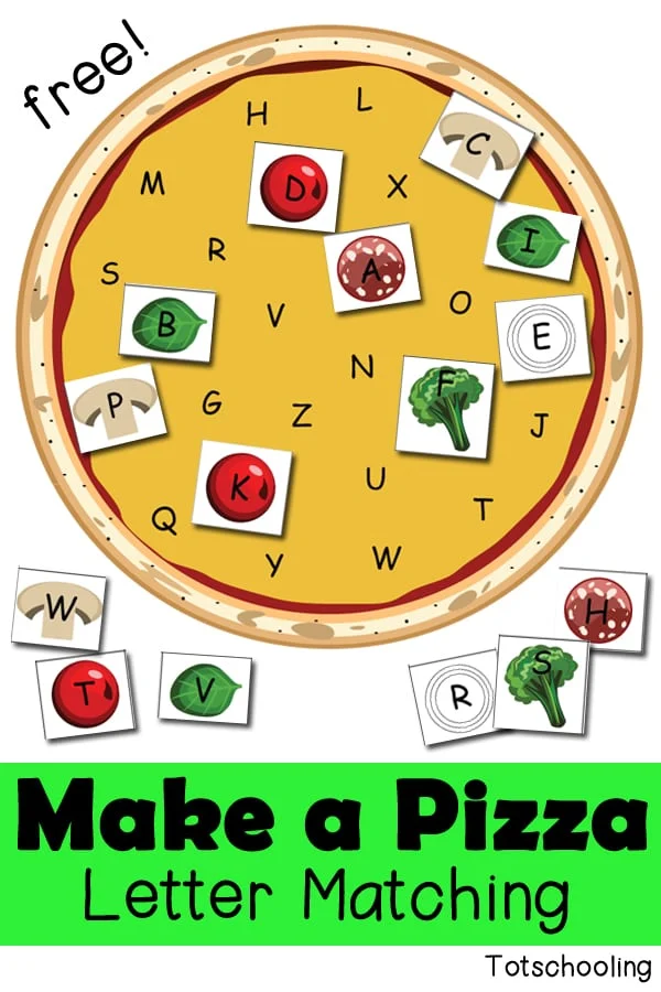 Are you looking for a fun pizza inspired craft or activity for kids? Check out this list of 18 Playful Pizza Activities for Kids that are perfect for children of all ages! These activities help kids work on many important skills such as eye-hand coordination, fine motor tasks, addition and subtraction, and using their imagination, just to name a few.