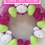 Check out this easy 15 Minute Dollar Tree Easter Wreath! All you need are some plastic Easter eggs, a foam wreath, colored ribbon and a glue gun. Click here for step by step directions and photos.