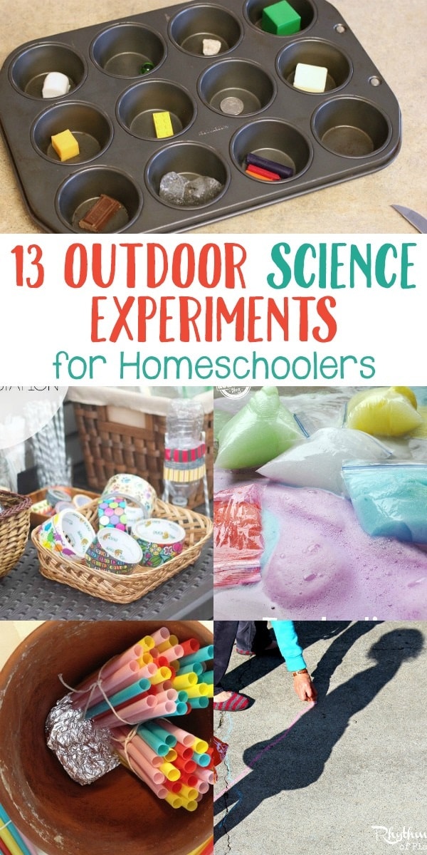 chemistry experiments outside