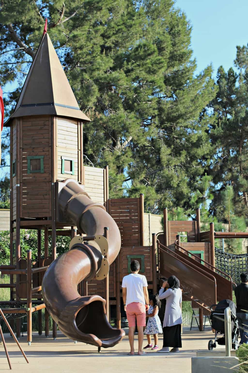 The Adventure Playground in Irvine, California is one of only 3 unstructured playgrounds in the United States. Unstructured play is essential to every child’s development. The Adventure Playground allows kids to build forts, play in the mud, and get creative with unstructured play outdoors. Open everyday from 10 am till dusk.