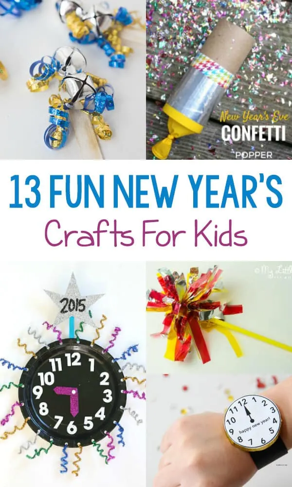 To help your family ring in the New Year, check out this list of 13 Fun New Year's Crafts For Kids! All you need are a few supplies to create lasting memories together.