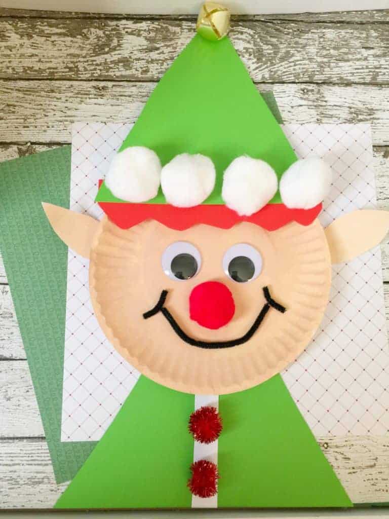 Elf Popsicle Stick Craft for Kids