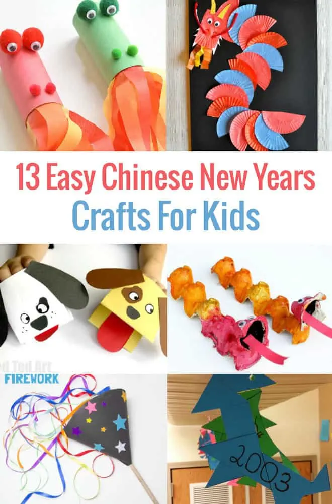 Did you know that the Chinese New Year, also known as the Spring Festival, lasts for approximately 23 days? Celebrate the holiday by making one of these 13 Easy To Make Chinese New Year Crafts For Kids! Perfect for little hands including toddlers, preschoolers and elementary school students. These crafts also compliment any history or homeschool lesson about China and adds a bit of creativity to the school day.