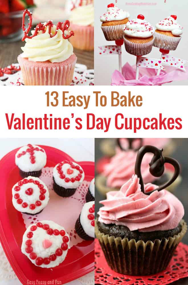 Are you looking for an easy to make Valentine's Day cupcake recipe for a party? It'll be love at first bite with one of these indulgent seal-the-deal Valentine's Day treats. Ideal for classroom and office parties.