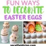 Need some Easter egg dying inspiration? Check out this list of 25 Egg-cellent Easter Egg Decorating Ideas For Families! From using crayons to tinsel to yarn, there's a method for all ages to enjoy and little hands to make. Click here to see the full list. #easter #easterbunny #easter #easteregg #easterparty #easteractivities #easterdecorations #easterdecorating #holidayideas #springdecor #springparty #springactivities