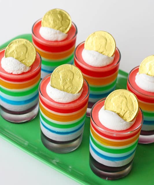 How to make rainbow jello shots for St. Patrick's Day