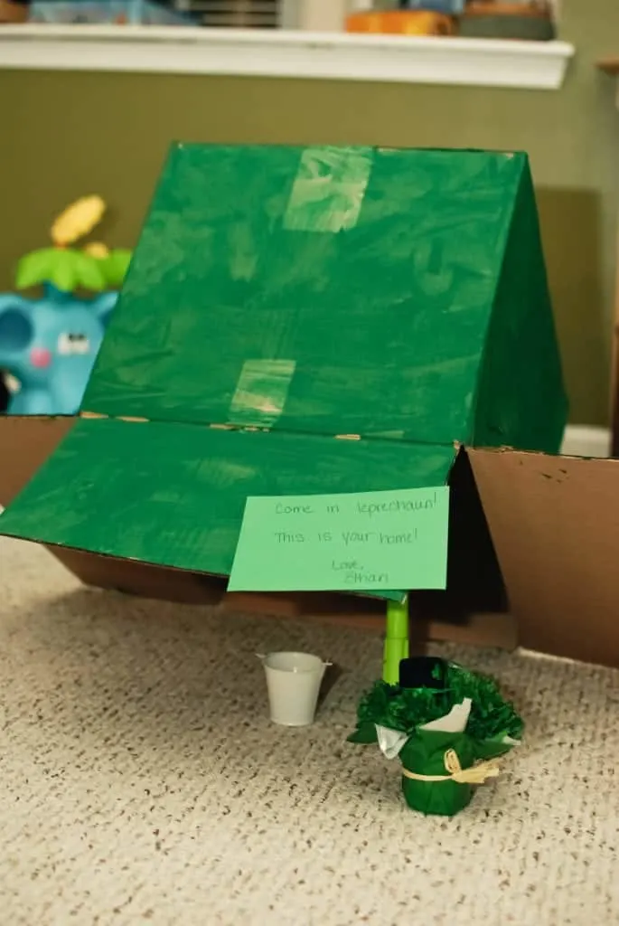 How To Make a Cardboard Box Leprechaun Trap