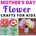 Homemade gifts for the best Mother's Day presents you could ever make! With limited supplies and in only 30 minutes, you can easily make anyone of these 20 Mother's Day Flower Crafts For Kids!