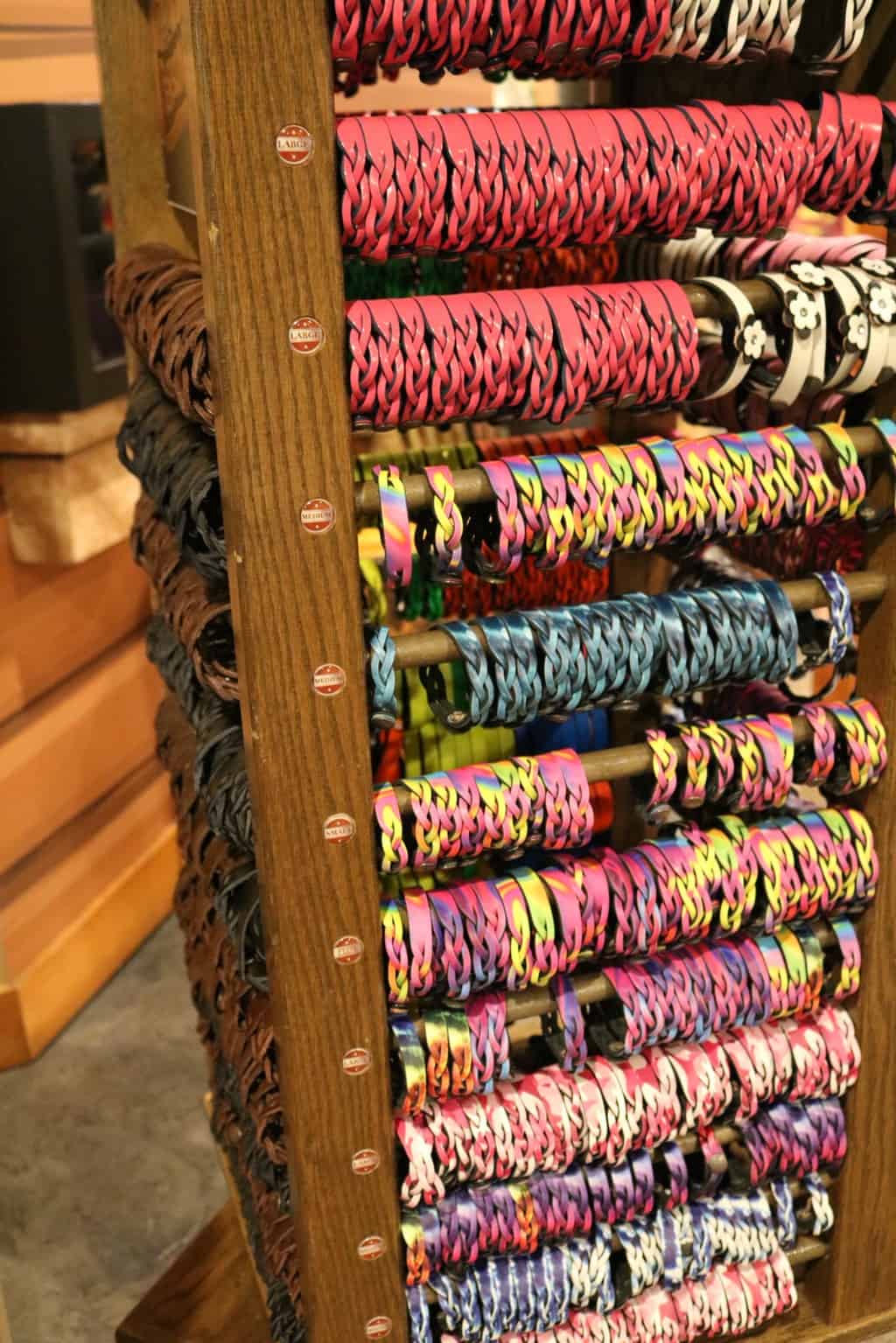 Custom bracelets at Great Wolf Lodge in Anaheim