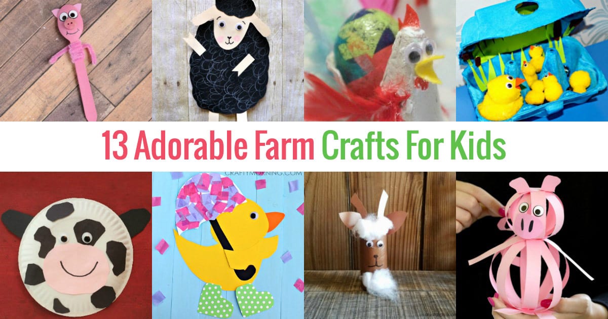 13 Adorable Farm Crafts For Kids - SoCal Field Trips