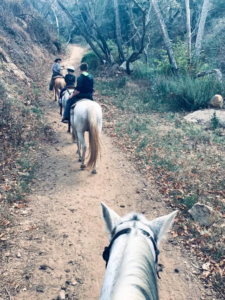 Circle Bar B Resort in Santa Barbara offers guests the opportunity to go horseback riding, relax by the pool or take a scenic hike on one of the many private trails around the 1,000 acres property.