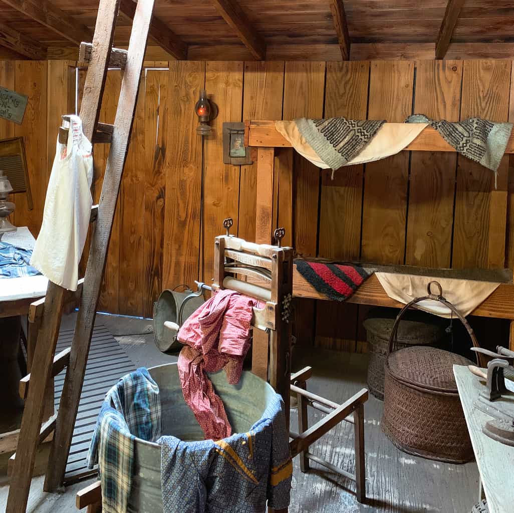 Laundry room at Knott's Berry Farm in Buena Park